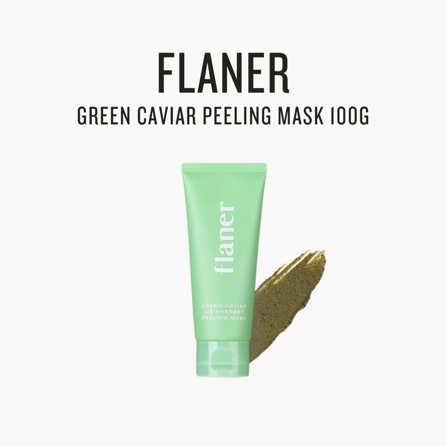 [ Flaner ] Green Caviar Peeling Mask 100g