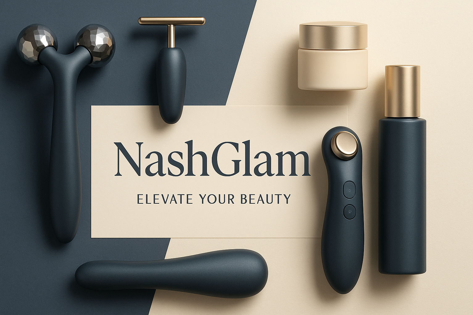 NashGlam Homepage Hero Banner - Compact Size